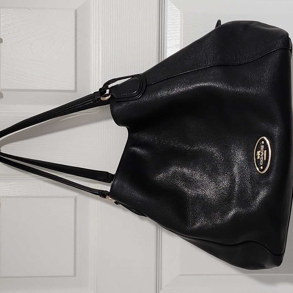 Coach Black Leather Purse